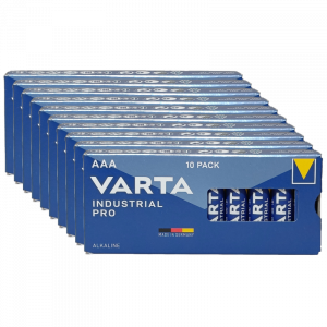 Varta Industrial Pro Micro AAA Batterie 100 Stück