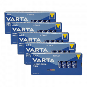 Varta Industrial Pro Micro AAA Batterie 50 Stück